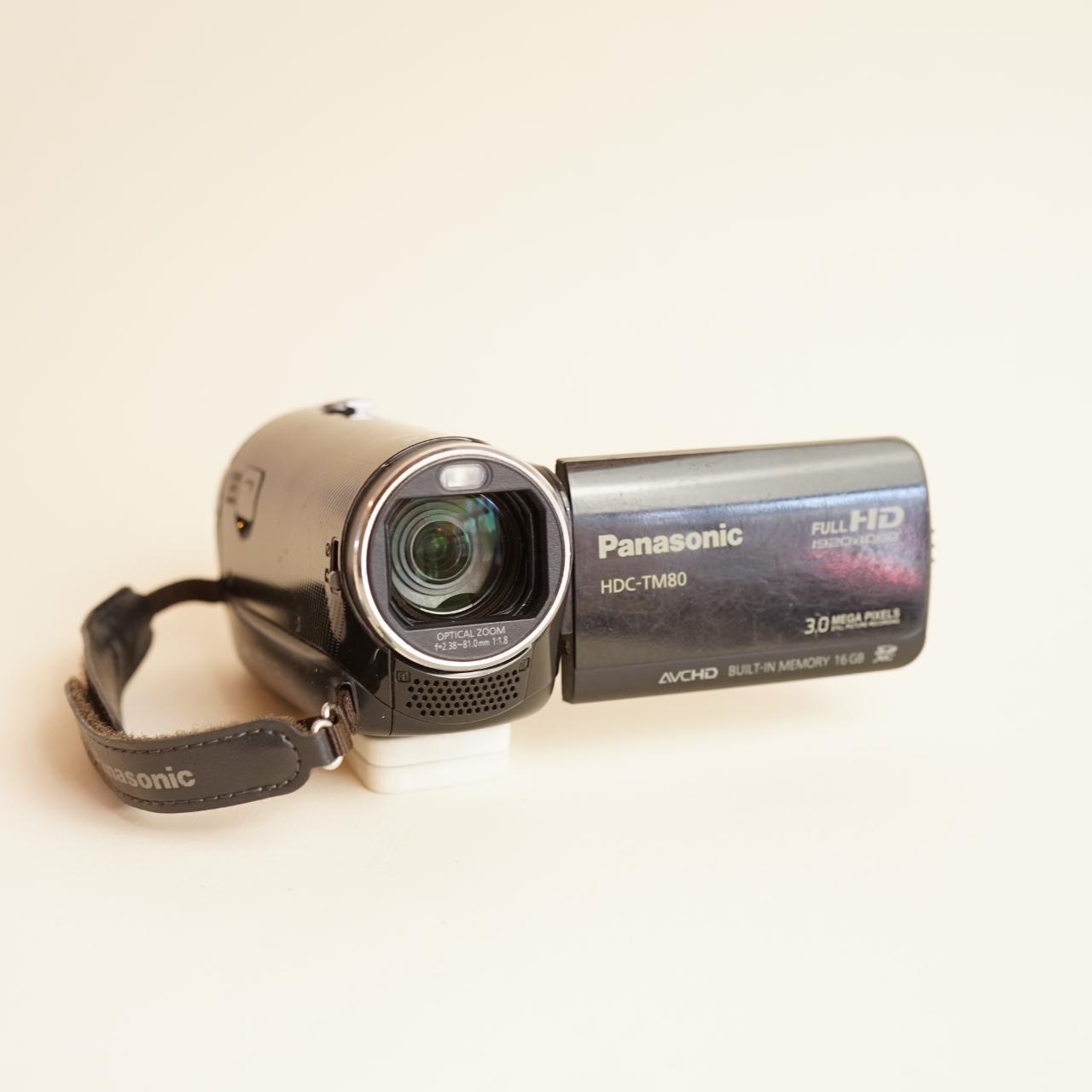 Panasonic HDC-TM80 Camcorder | HD Video | Tested & Working | Black