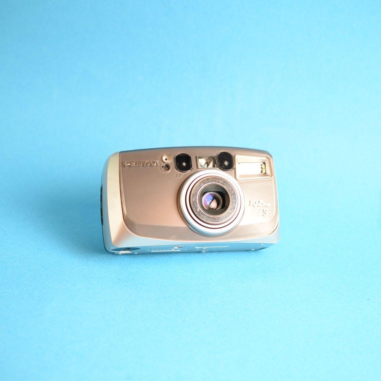 Pentax IQZoom 95S Film Camera | 35mm Point & Shoot | Read Description | Silver