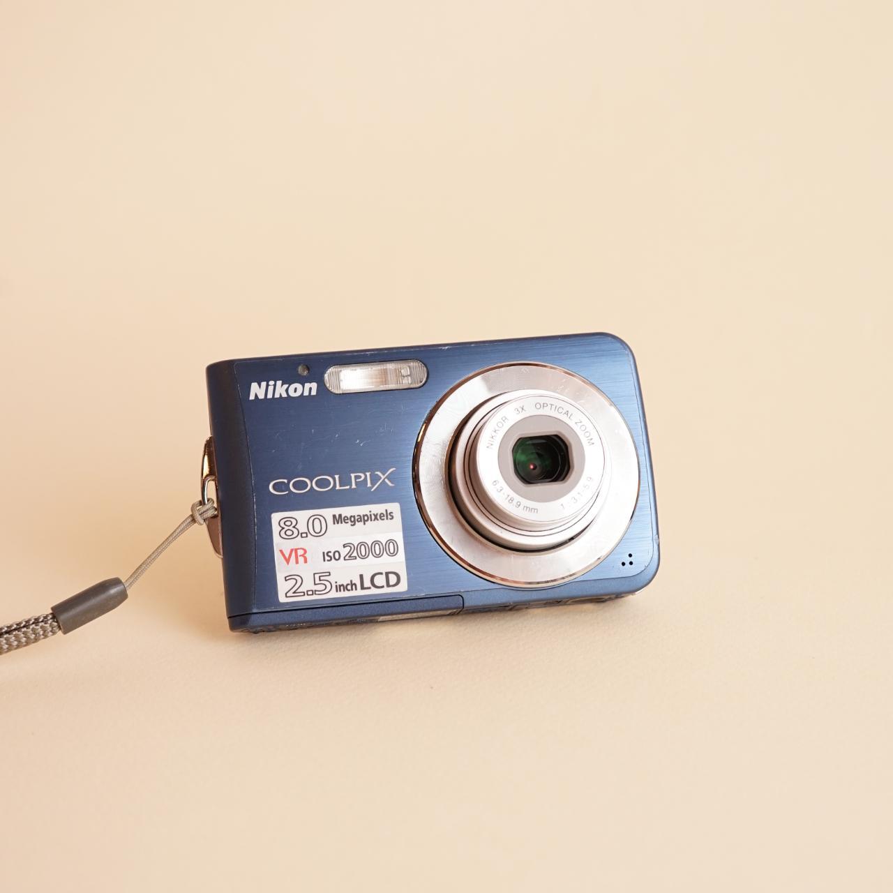 Nikon Coolpix S210 Digital Camera | 8.0MP | Tested & Working | Blue