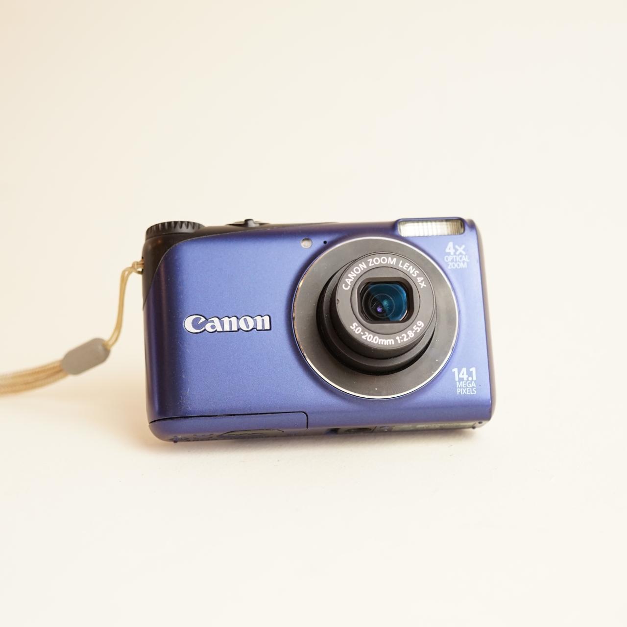 Canon PowerShot A2200 Digital Camera | 14.1MP | Tested & Working | Blue