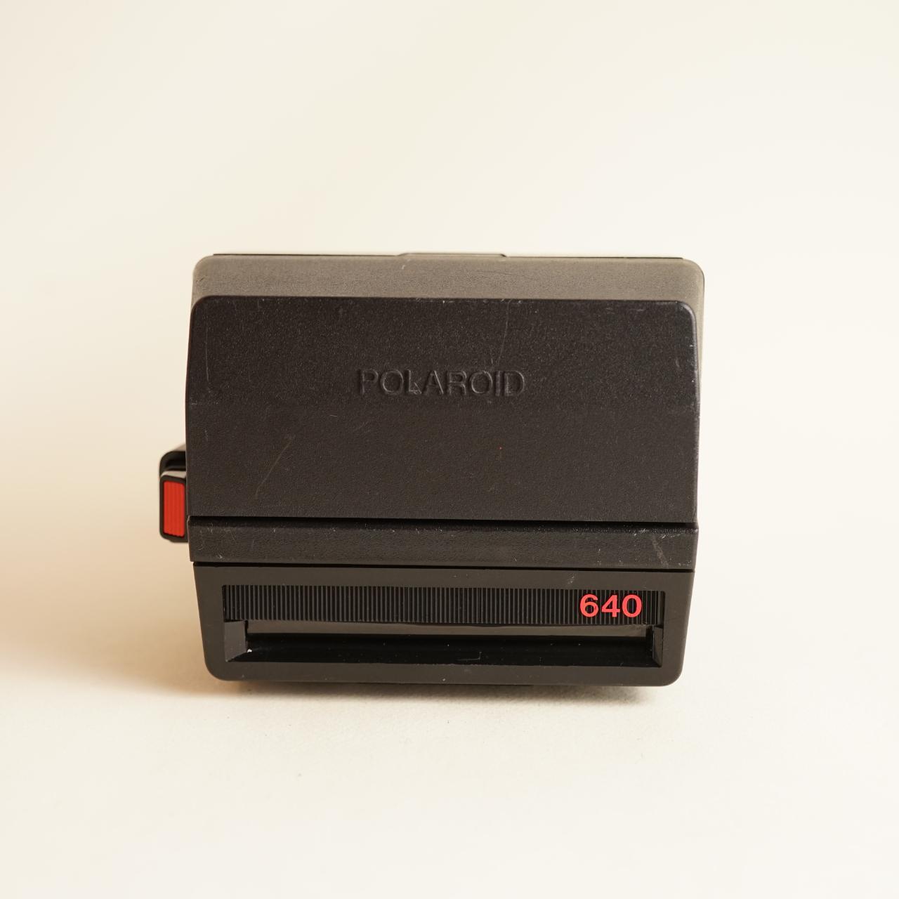 Polaroid 640 Instant Film Camera | Tested & Working | Black