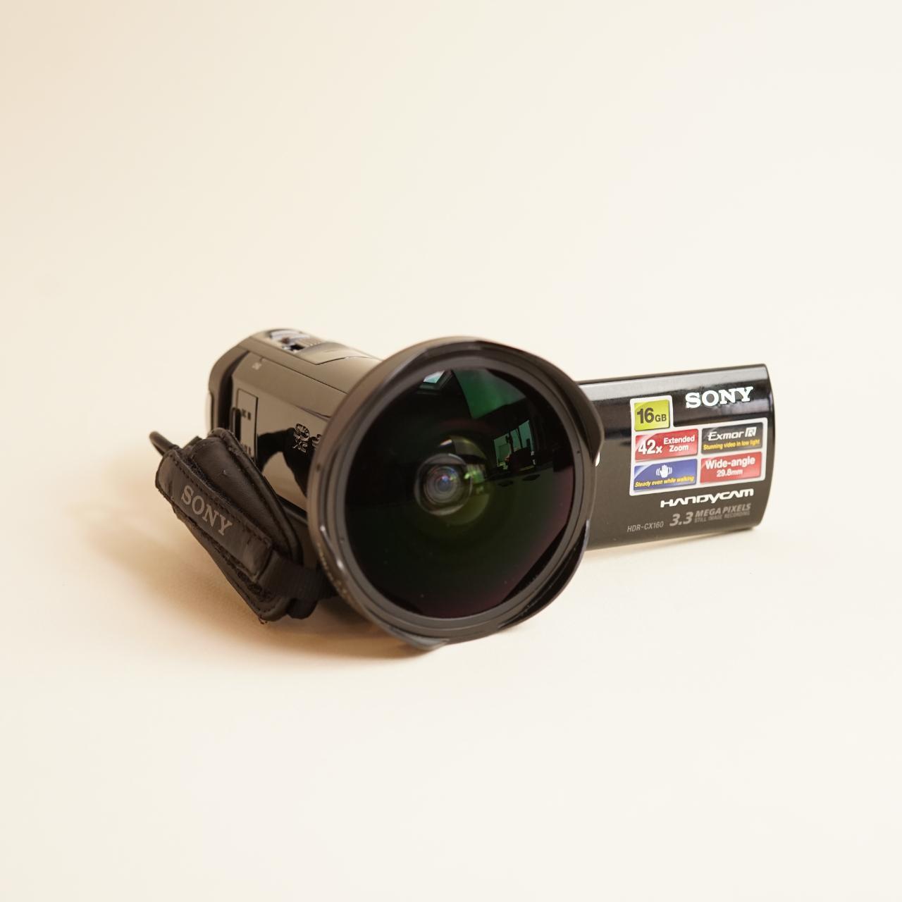 Sony Handycam HDR-CX160 Digital Camcorder | HD Video | Tested & Working | Black