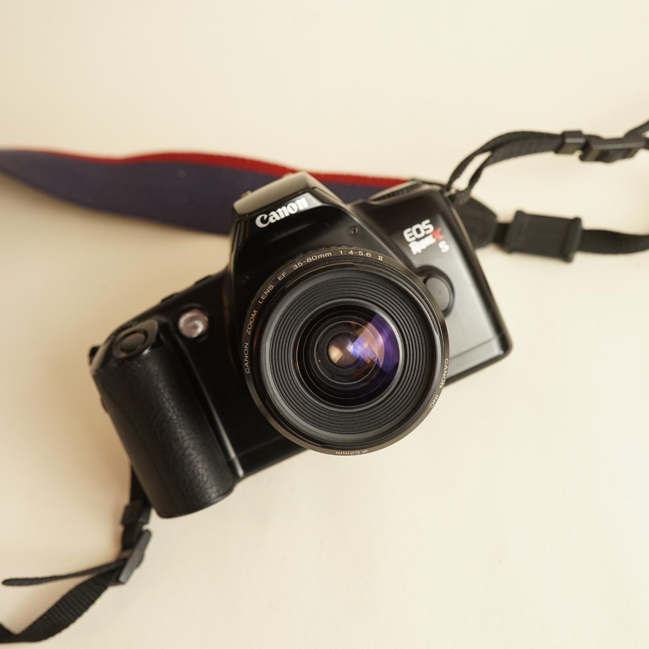 Canon EOS Rebel XS 35mm SLR Film Camera | Tested & Working | Black