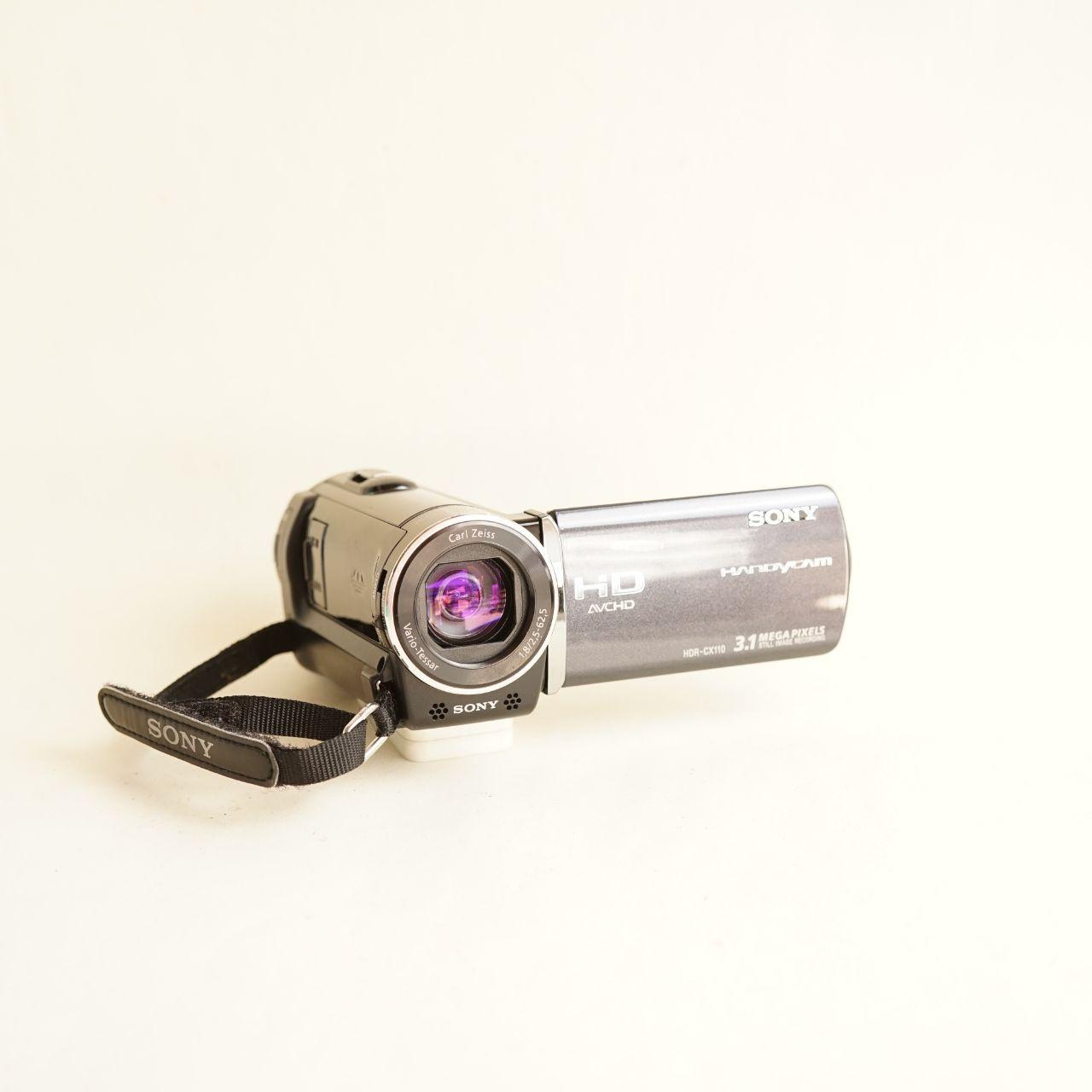 Sony Handycam HDR-CX110 Digital Camcorder | Tested & Working | Grey