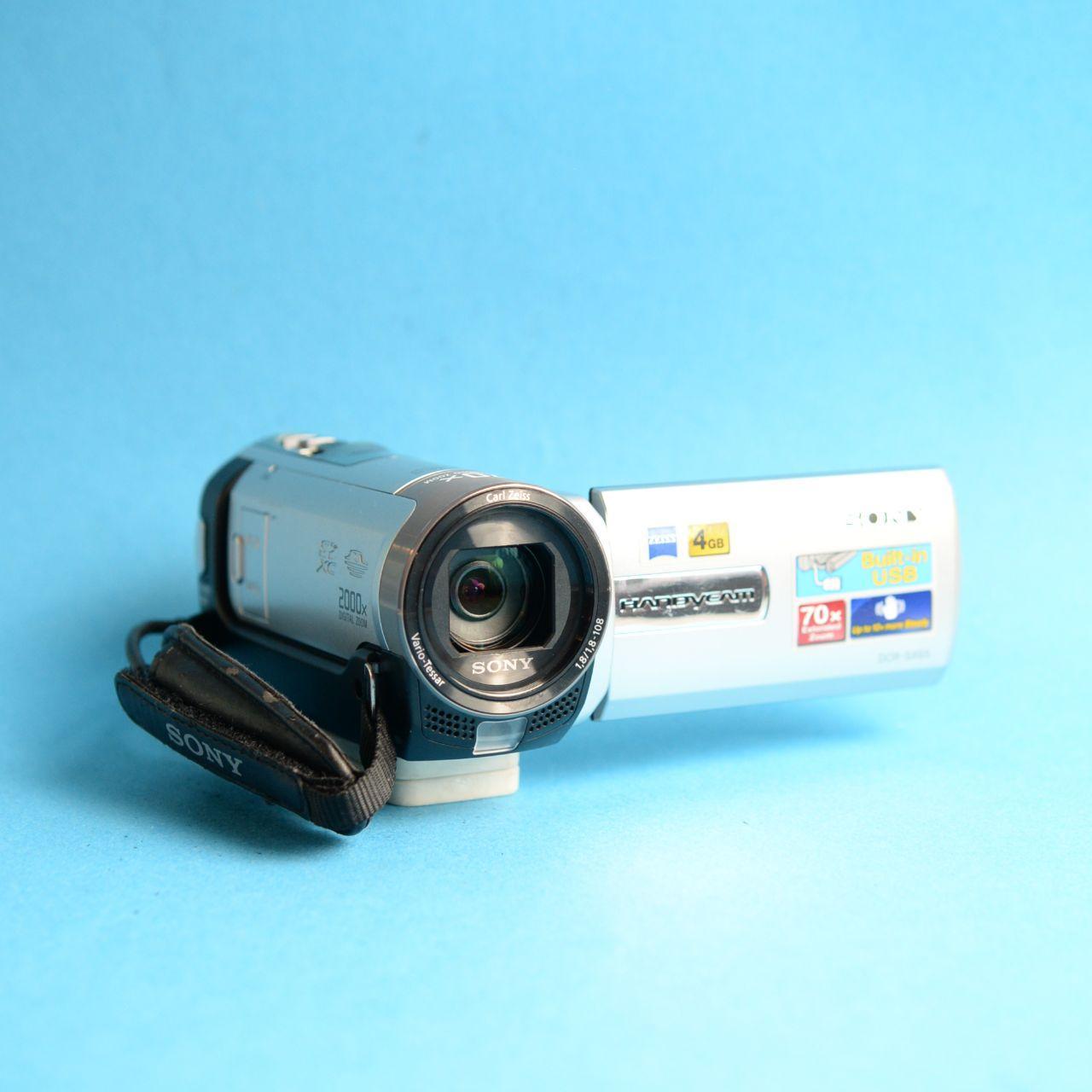 Sony Handycam DCR-SX65 Digital Camcorder | Tested & Working | Silver