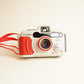 Canon SureShot WP-1 Film Camera | 35mm Point & Shoot | Tested & Working | White + Red