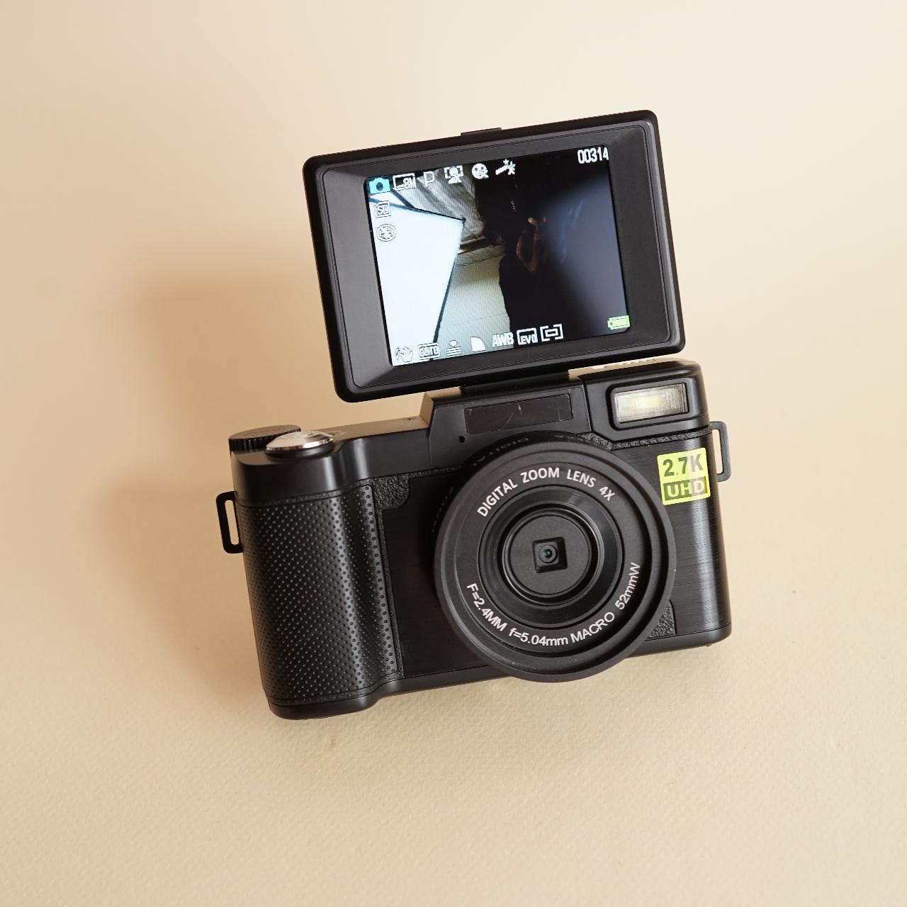 27K Digital Camera with Selfie Screen | "48"MP | Tested & Working | Black