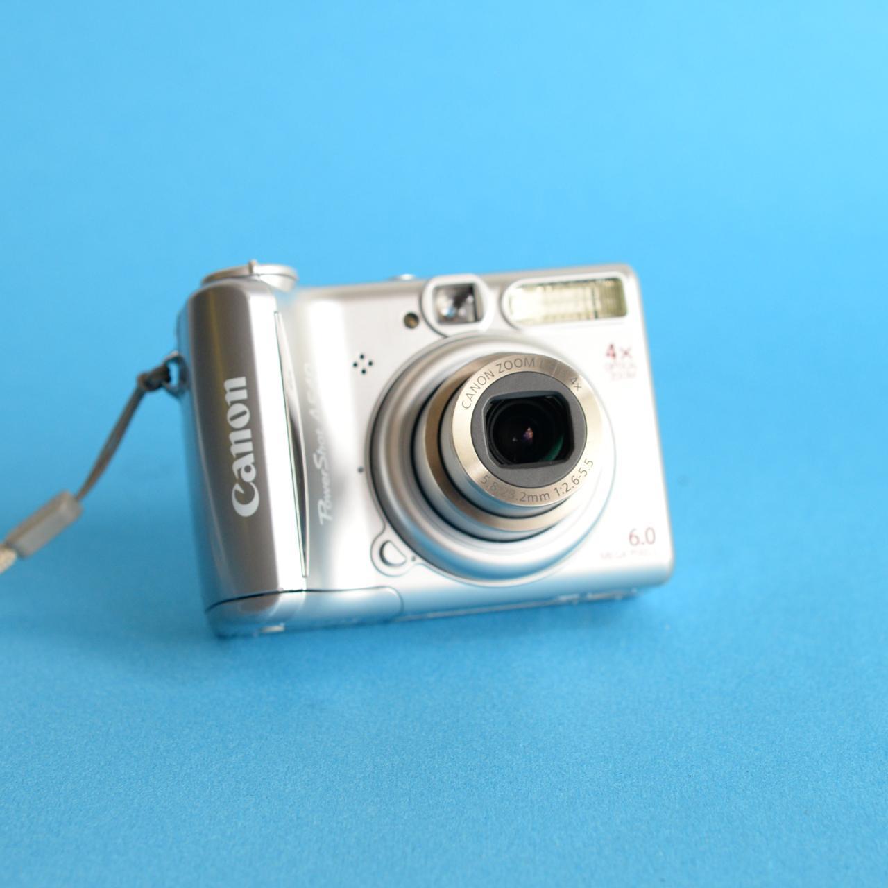 Canon PowerShot A540 | 6MP Digital Camera | Tested & Working | Silver