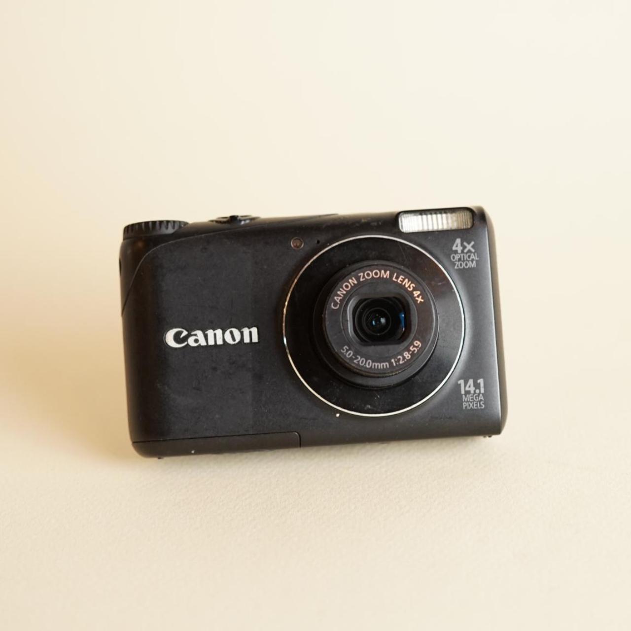 Canon PowerShot A2200 Digital Camera | 14.1MP | Tested & Working | Black