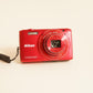 Nikon Coolpix S6800 Digital Camera | 16MP | Tested & Working | Red
