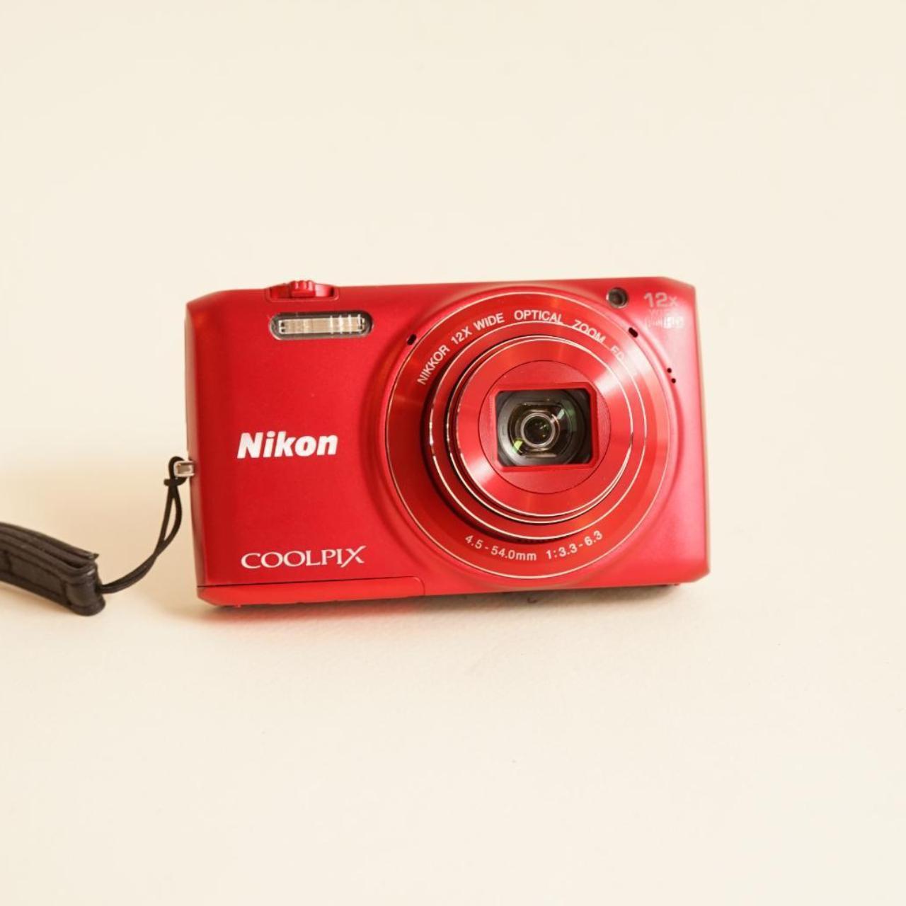 Nikon Coolpix S6800 Digital Camera | 16MP | Tested & Working | Red