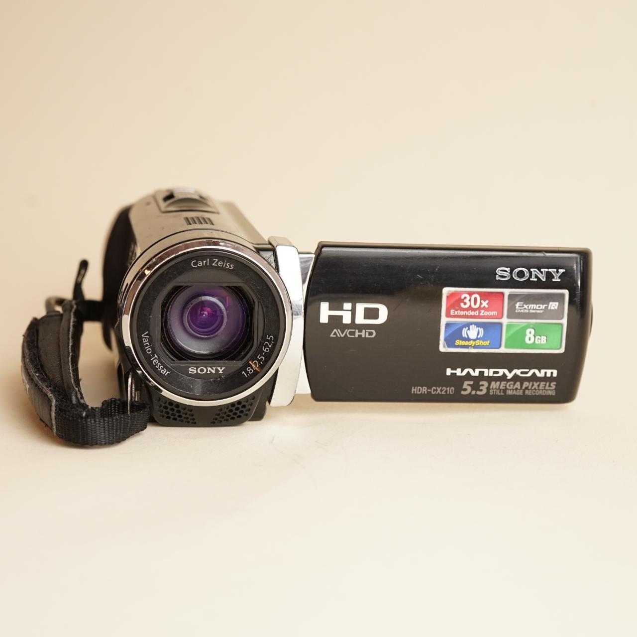 Sony Handycam HDR-CX210 Digital Camcorder | Tested & Working | Black