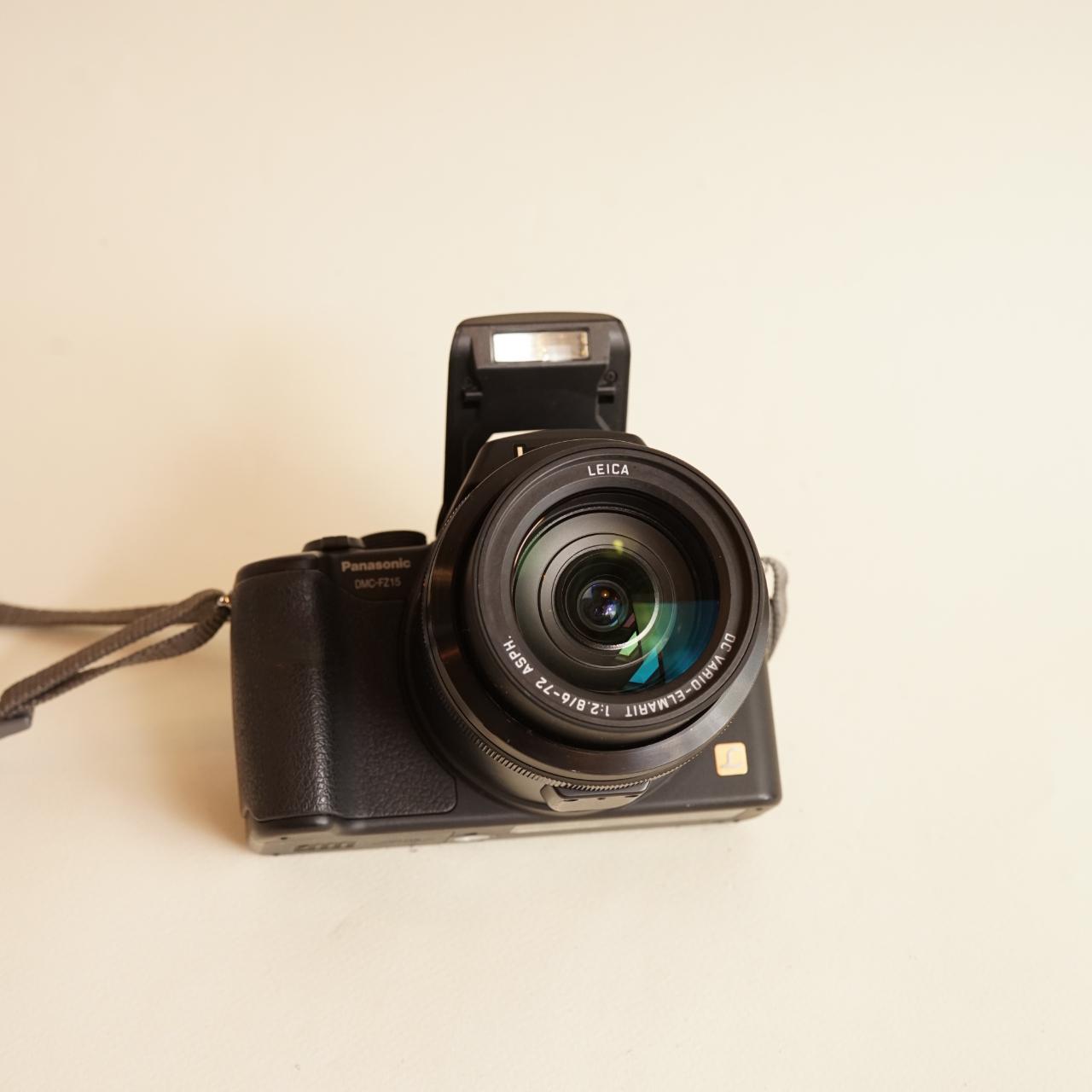 Panasonic Lumix DMC-FZ15 Digital Camera | 4MP | Tested & Working | Black
