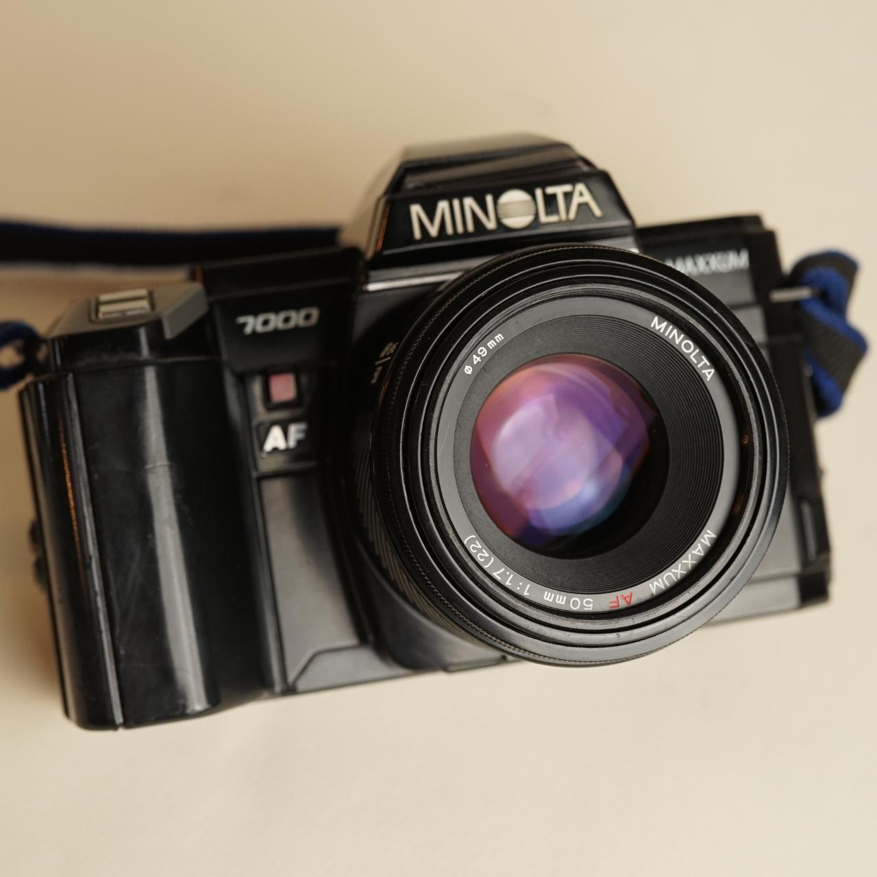 Minolta Maxxum 7000 Film Camera | 35mm SLR | Tested & Working | Black