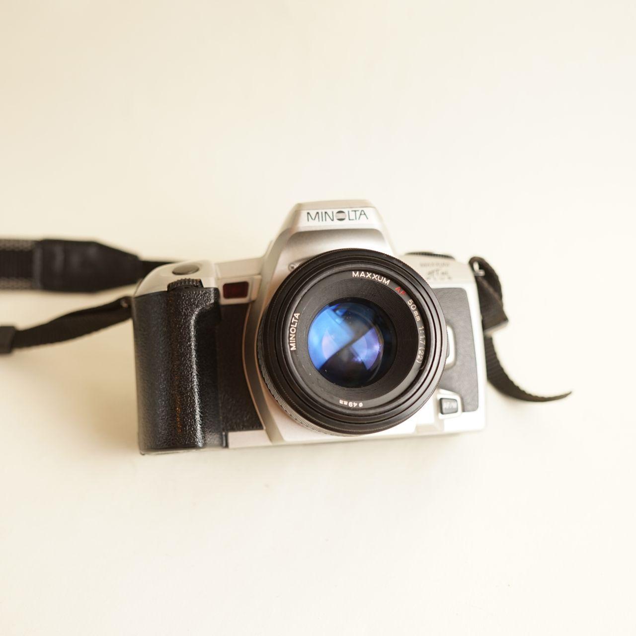 Minolta Maxxum HTsi Plus Film Camera | 35mm SLR | Tested & Working | Black