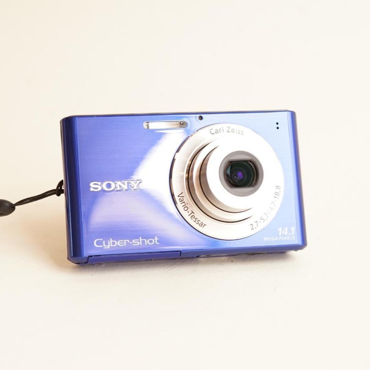 Sony CyberShot DSC-W330 Digital Camera | 14.1MP | Tested & Working | Blue
