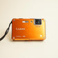 Panasonic Lumix DMC-TS1 Digital Camera | 12MP | Test & Working | Orange