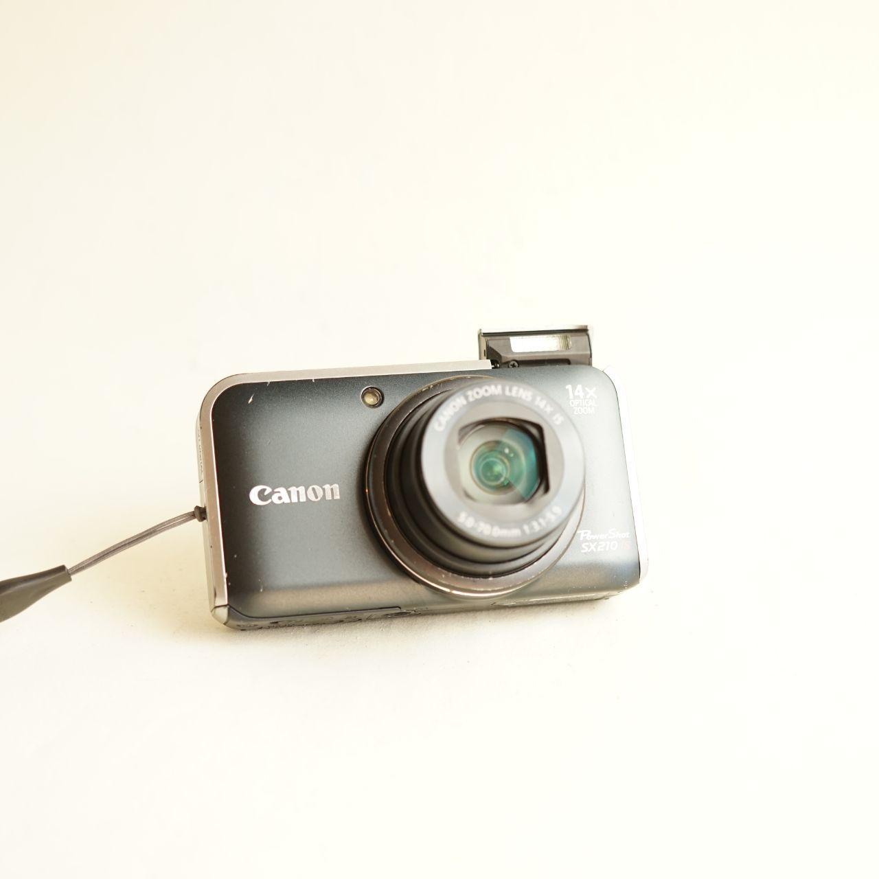 Canon PowerShot SX210 IS Digital Camera | 14.1MP | Read Description | Black