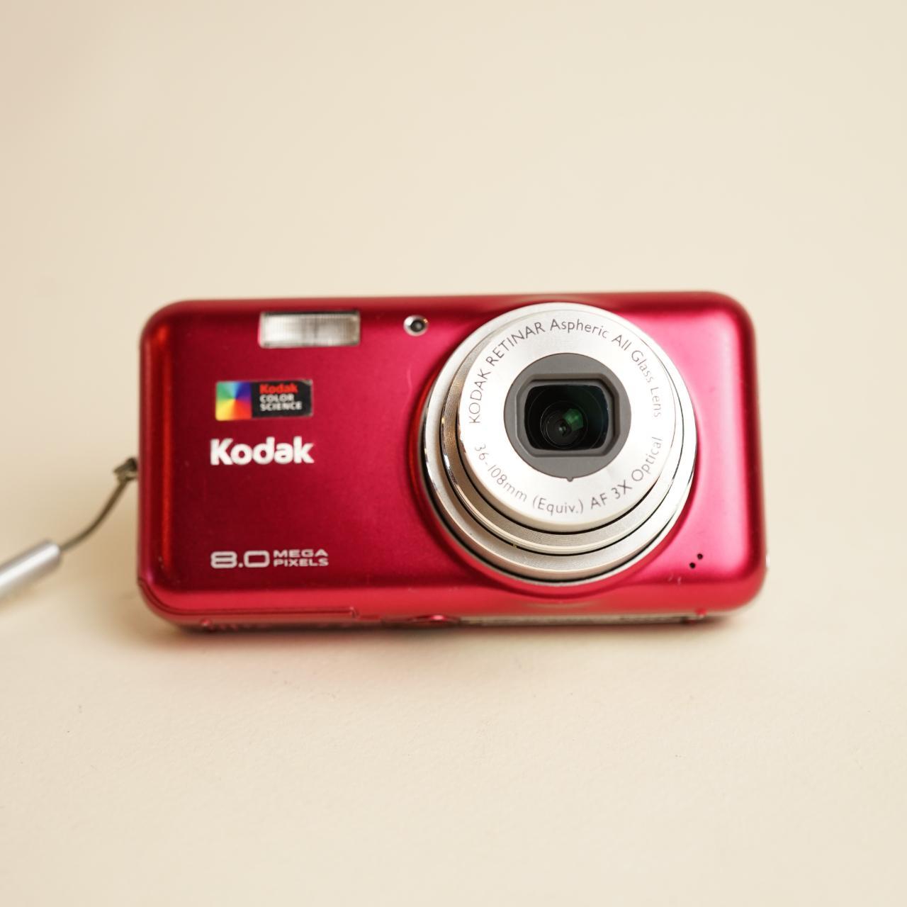 Kodak EasyShare V803 Digital Camera | 8MP | Tested & Working | Red