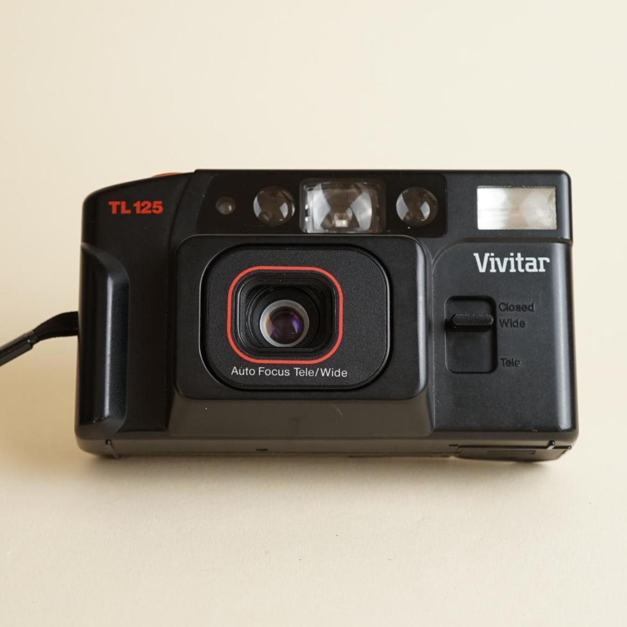 Vivitar TL 125 35mm Film Camera | Point and Shoot | Black