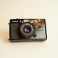 Canon AF35M Film Camera | 35mm Point & Shoot | Tested & Working | Black