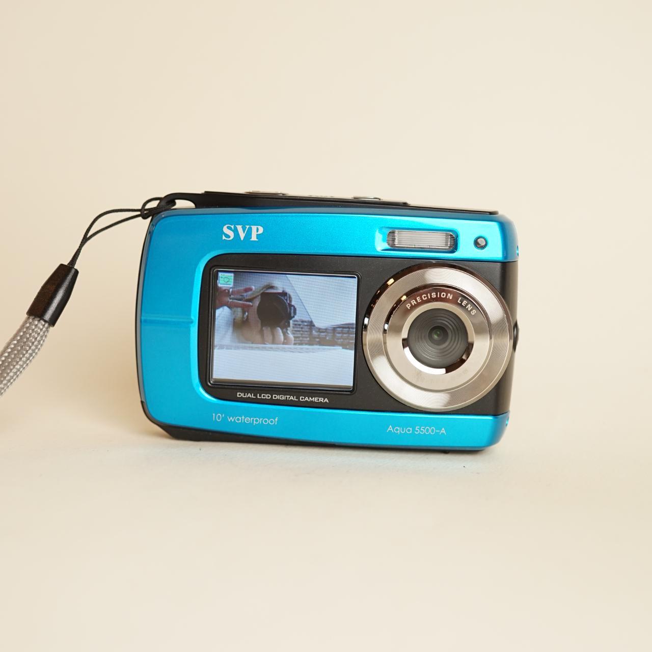 SVP Aqua 5500-A Digital Camera | "18MP" | Tested & Working | Blue