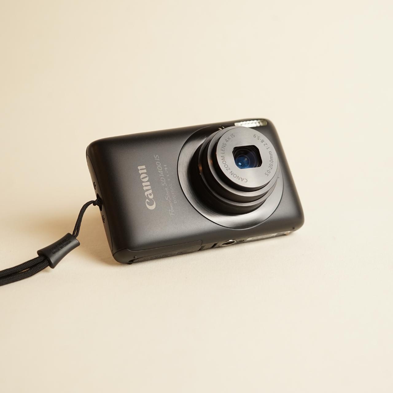 Canon PowerShot SD1400 IS Digital Camera | 14.1MP | Tested & Working | Black
