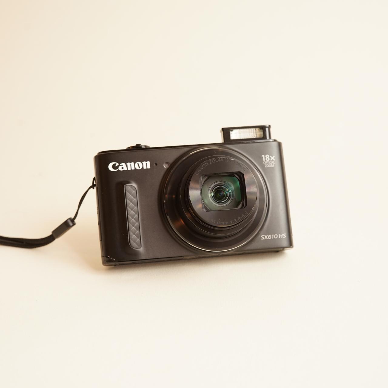 Canon PowerShot SX610 HS Digital Camera | 20.2MP | Tested & Working | Black