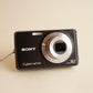 Sony Cyber-shot DSC-W220 Digital Camera | 12MP | Tested & Working | Black