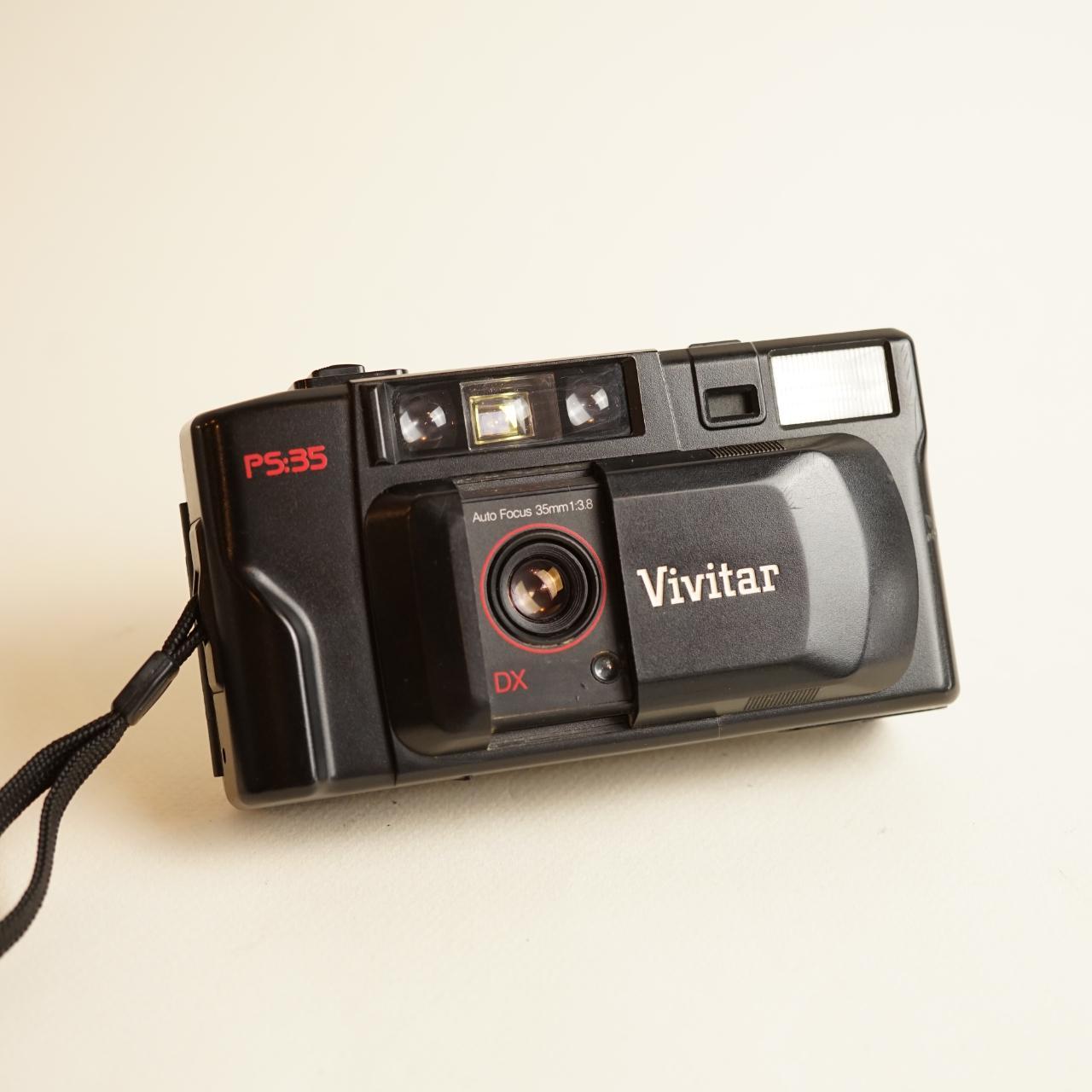 Vivitar PS:35 Film Camera | 35mm Point & Shoot | Tested & Working | Black