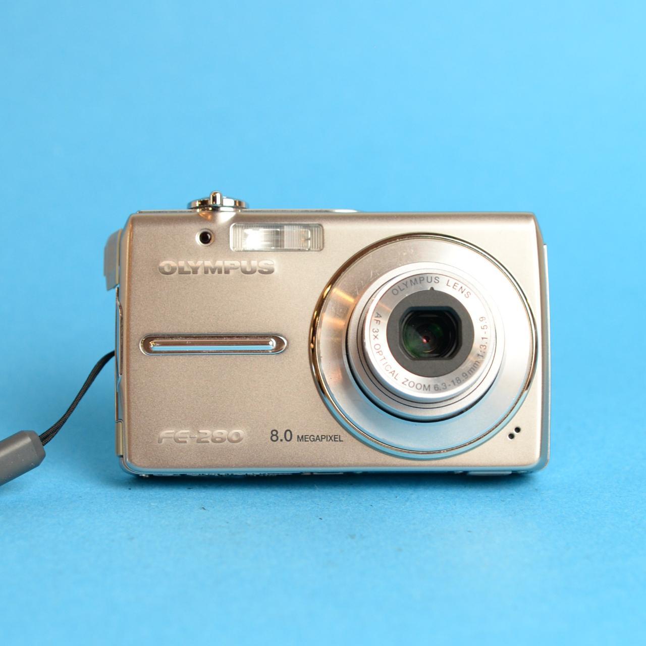 Olympus FE-280 Digital Camera | 8MP | Tested & Working | Silver