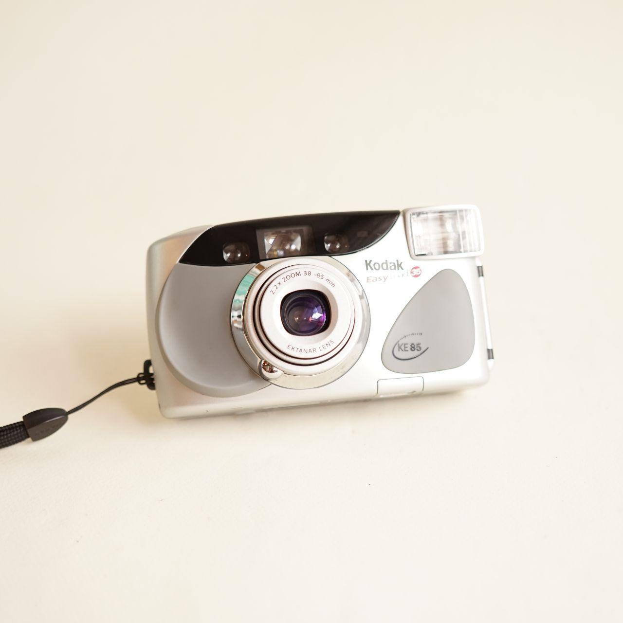 Kodak Easy Load KE85 35mm Point & Shoot Film Camera | Tested & Working | Silver