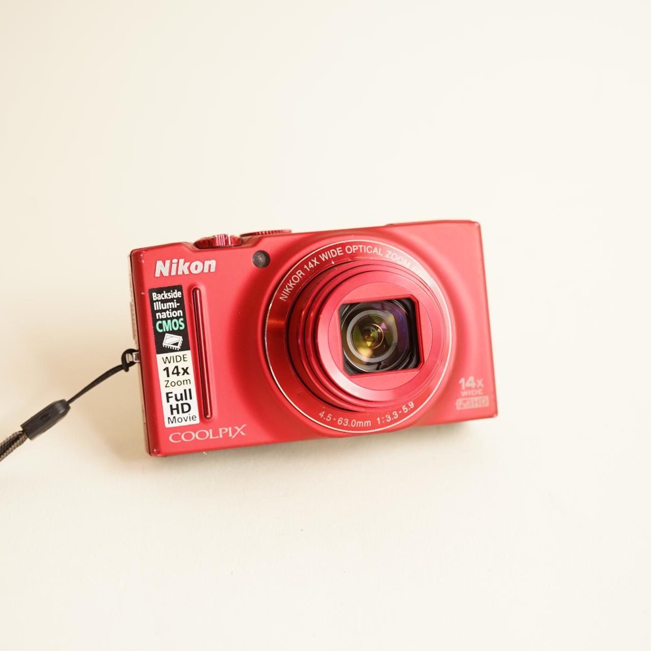Nikon Coolpix S8200 Digital Camera | 16.1MP | Read Description | Red