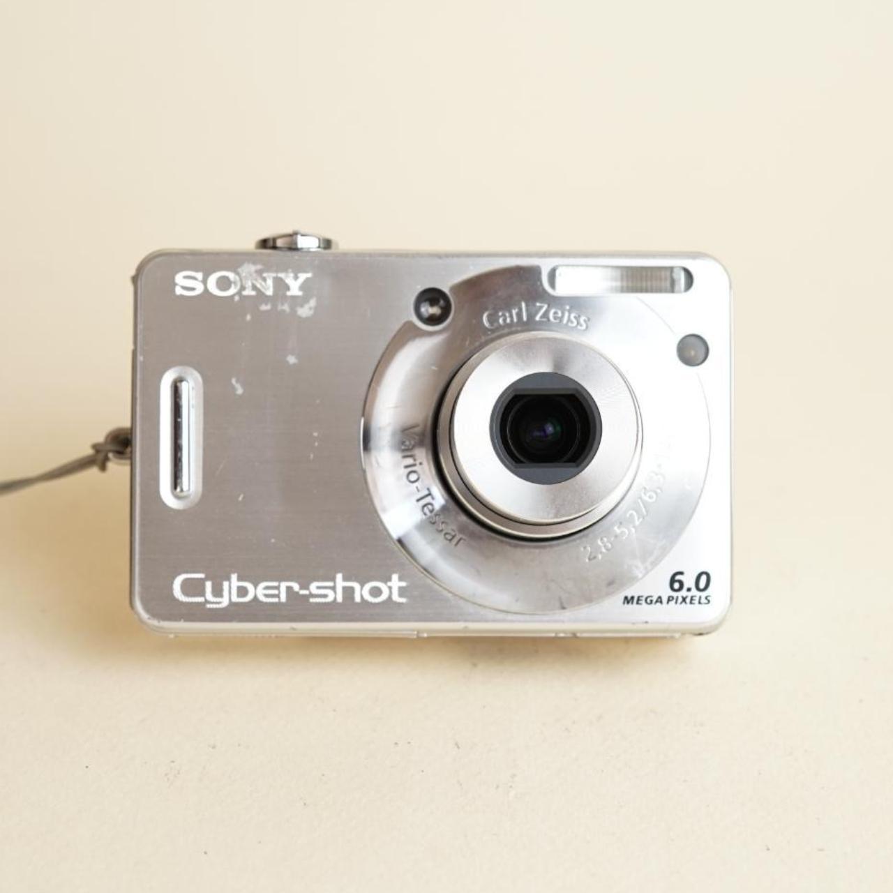 Sony Cyber-Shot DSC-W50 | 6MP Digital Camera | Tested & Working | Silver