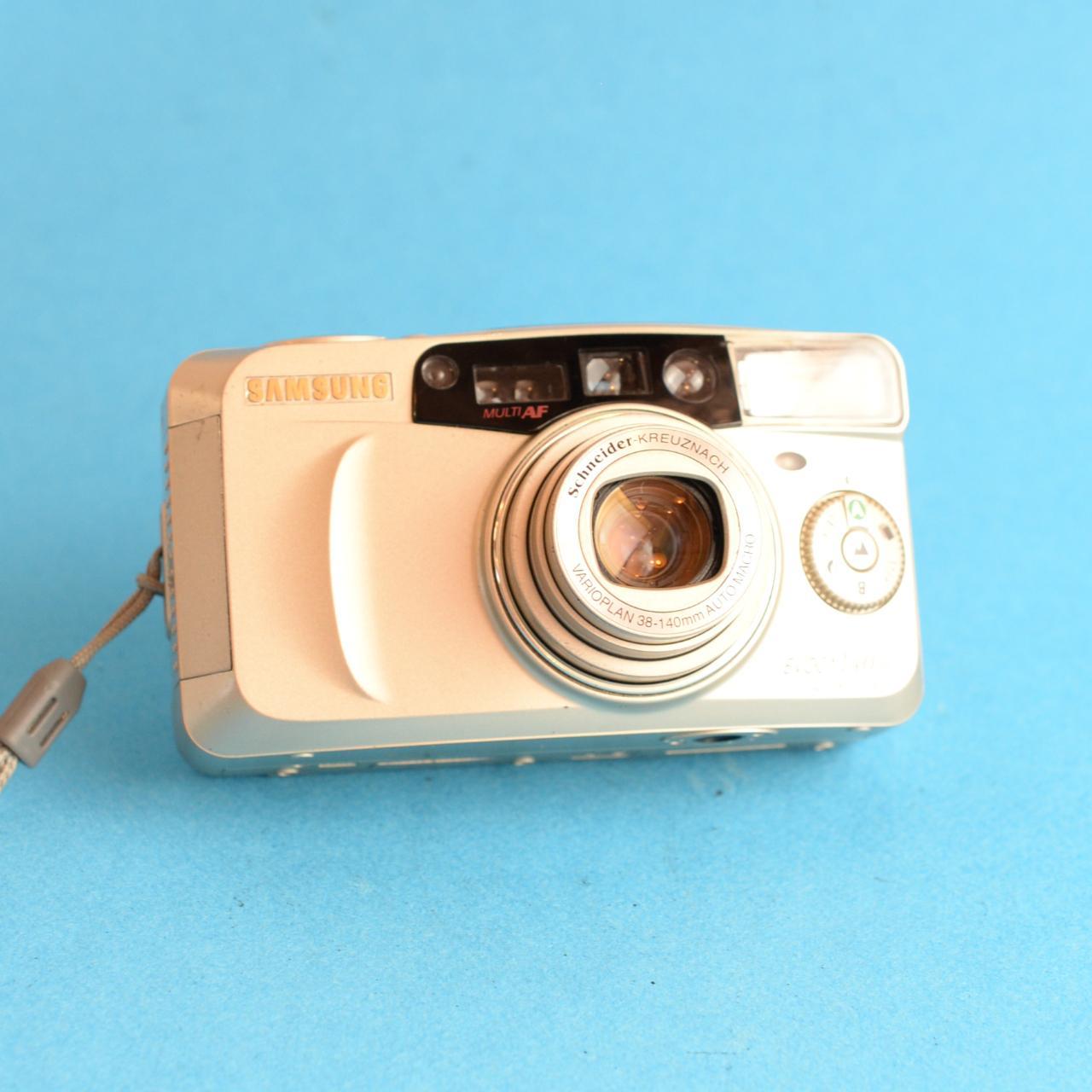 Samsung Evoca 140S Film Camera | 35mm Point & Shoot | Tested & Working | Gold