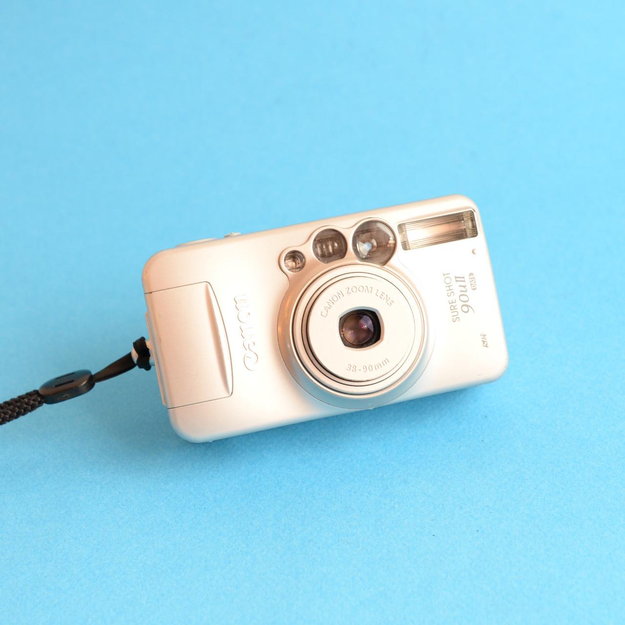 Canon SureShot 90u Film Camera | 35mm | Tested & Working | Silver