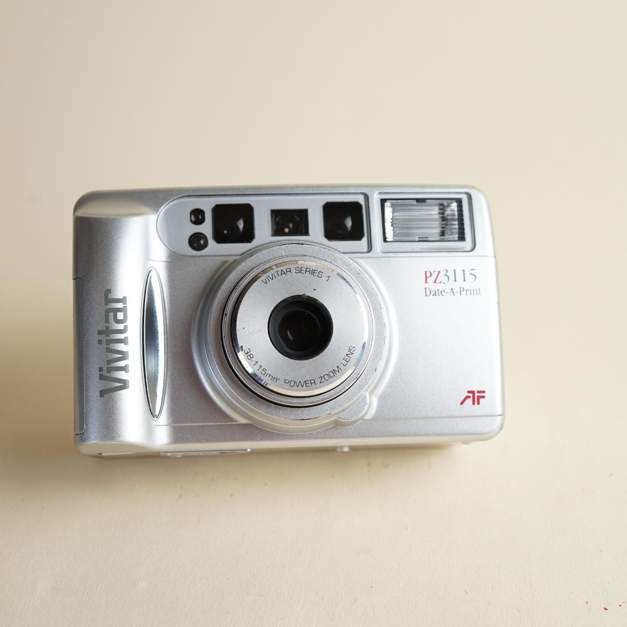 Vivitar PZ3115 | 35mm Film Camera | Tested & Working | Silver