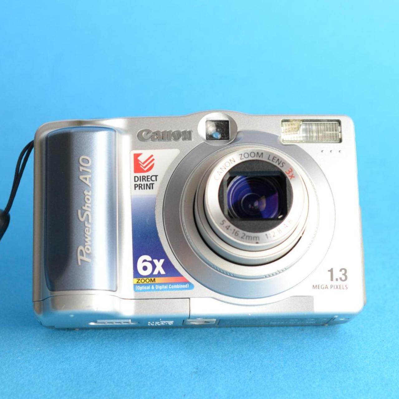 Canon PowerShot A10 | 1.3MP Digital Camera | Tested & Working | Silver