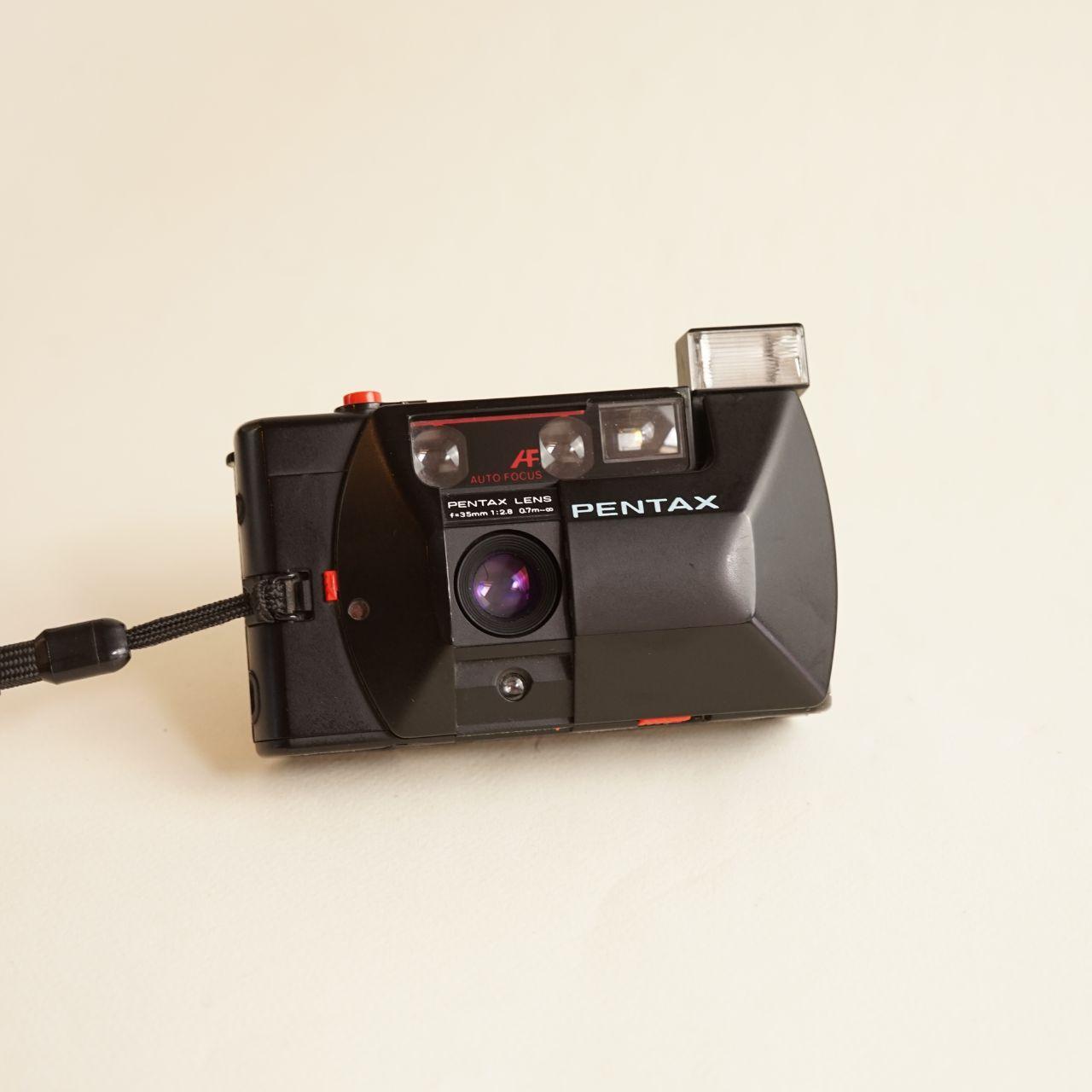 Pentax PC35AF Film Camera | 35mm Point & Shoot | Tested & Working | Black