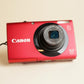 Canon PowerShot A3400 IS Digital Camera | 16MP | Test & Working | Red