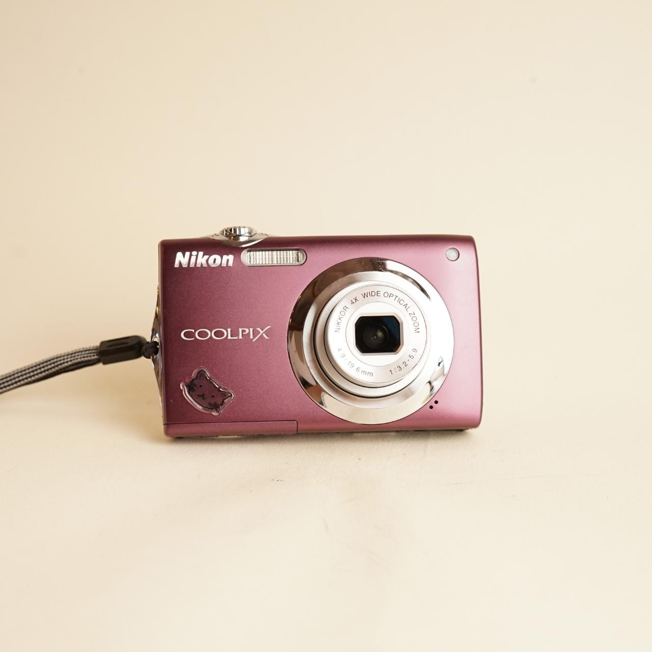 Nikon CoolPix S3000 Digital Camera | 12MP | Tested & Working w/Warranty | Maroon