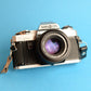 Minolta X-370 Film Camera | 35mm SLR | Tested & Working | Black & Silver