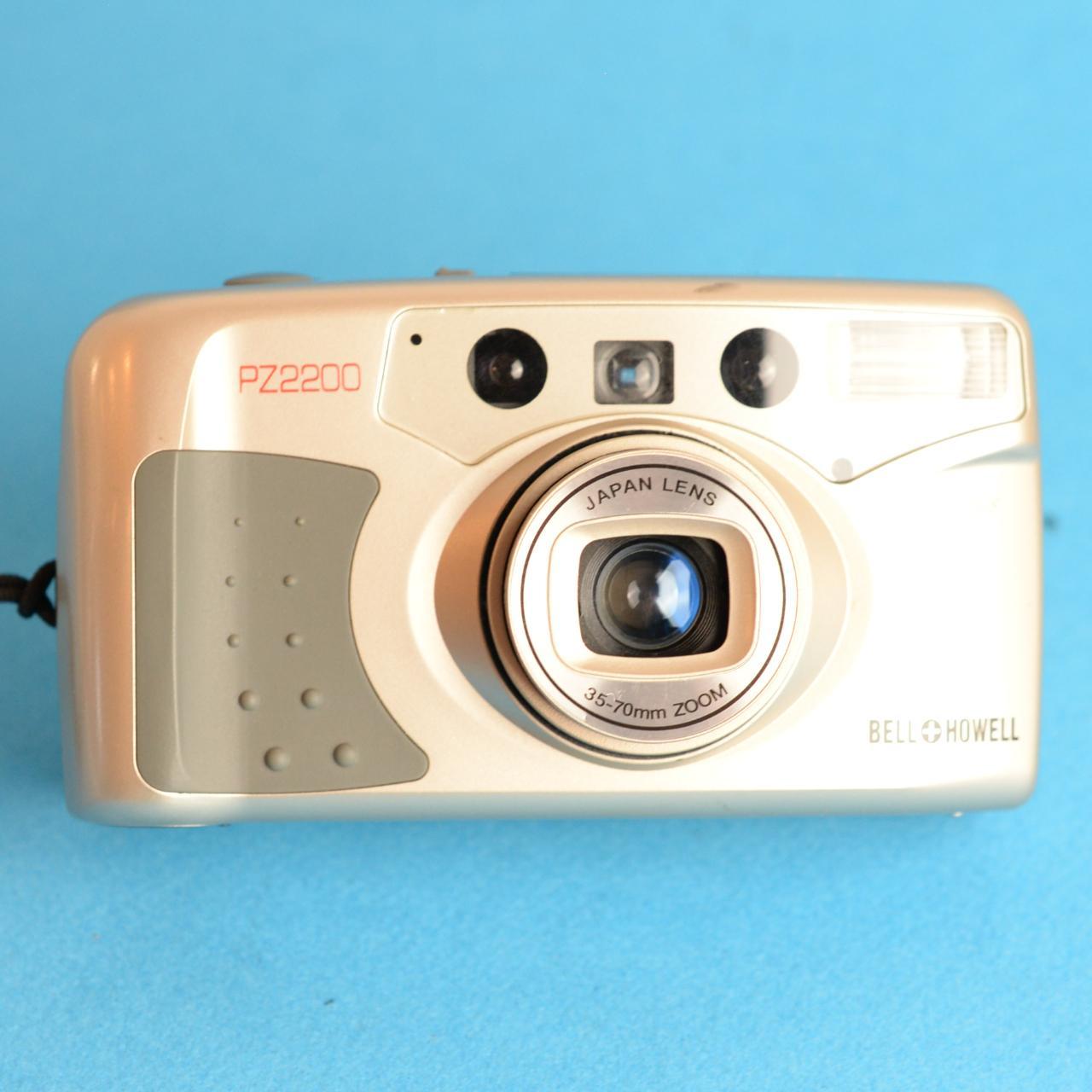 Bell + Howell PZ2200 Film Camera | 35mm | Tested & Working | Silver