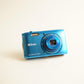 Nikon Coolpix S3600 Digital Camera | 20.1MP | Tested & Working | Blue