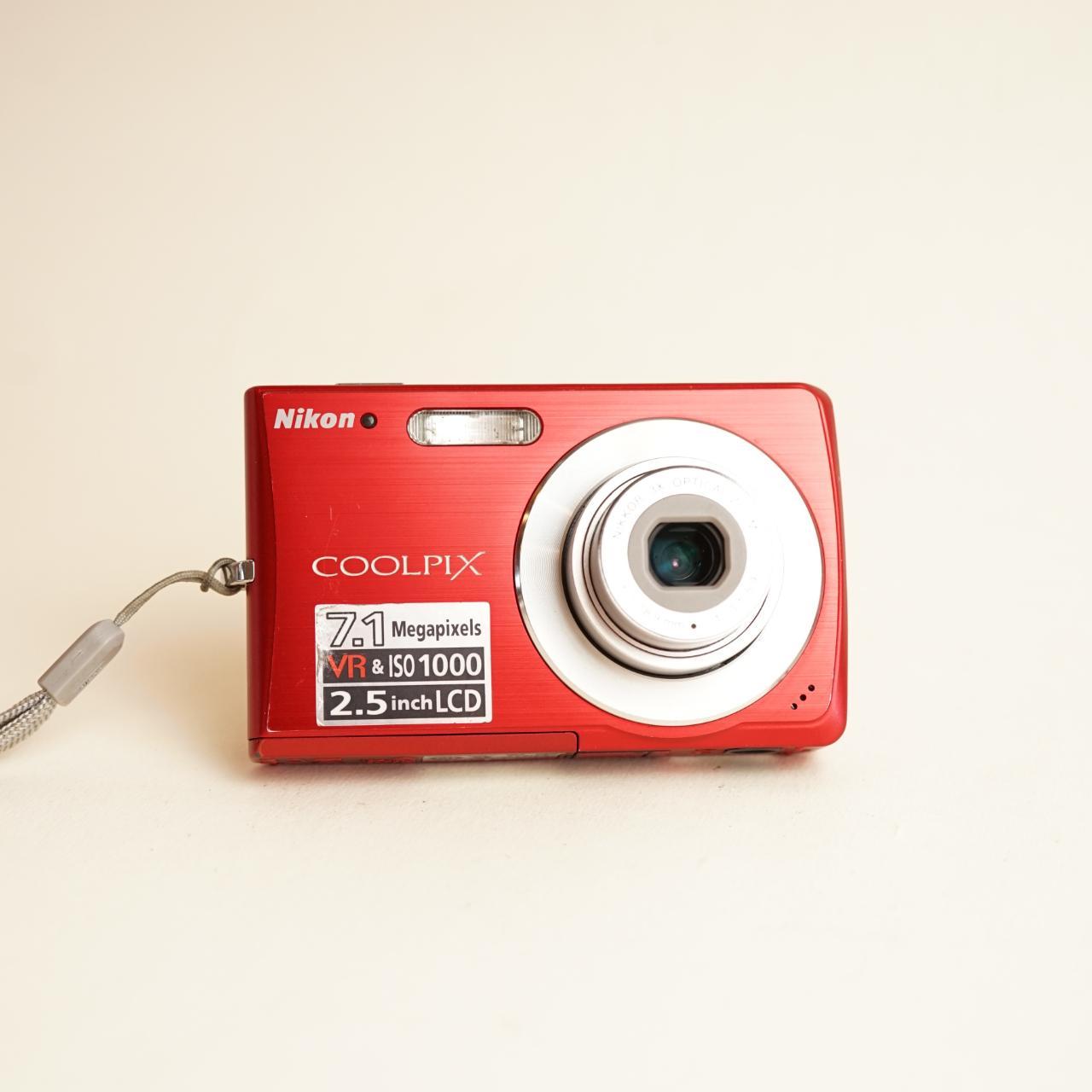 Nikon Coolpix S200 Digital Camera | 7.1MP | Tested & Working | Red