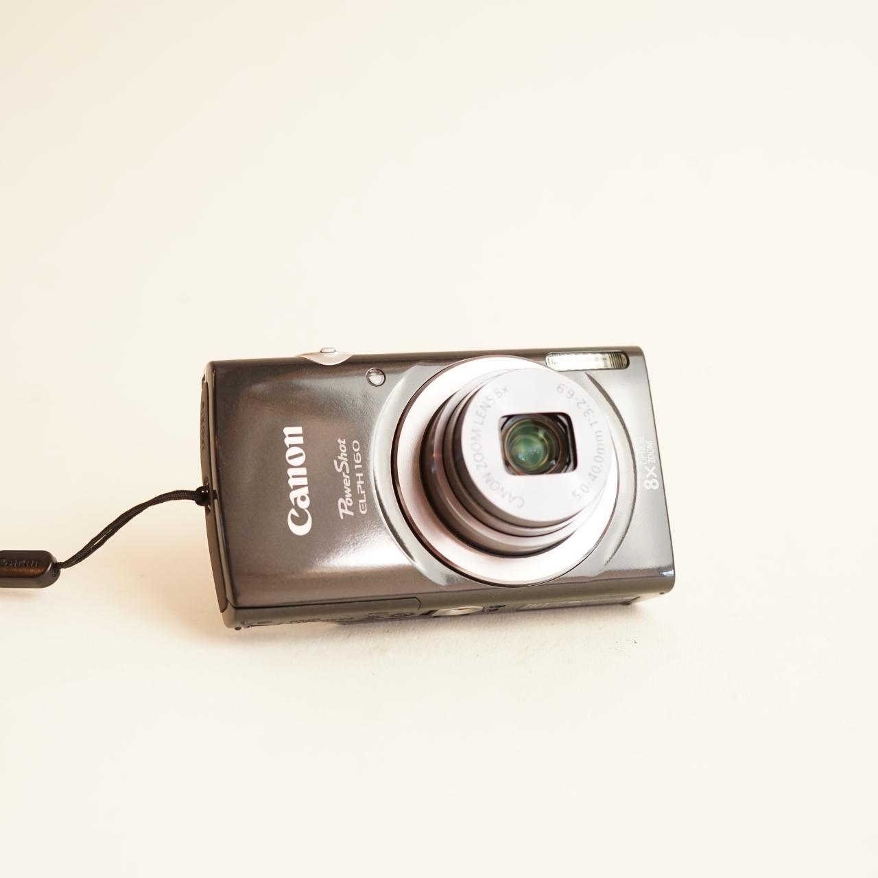 Canon PowerShot ELPH 160 Digital Camera | 20MP | Tested & Working | Black