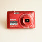 Nikon Coolpix S4100 Digital Camera | 14MP | Tested & Working | Red