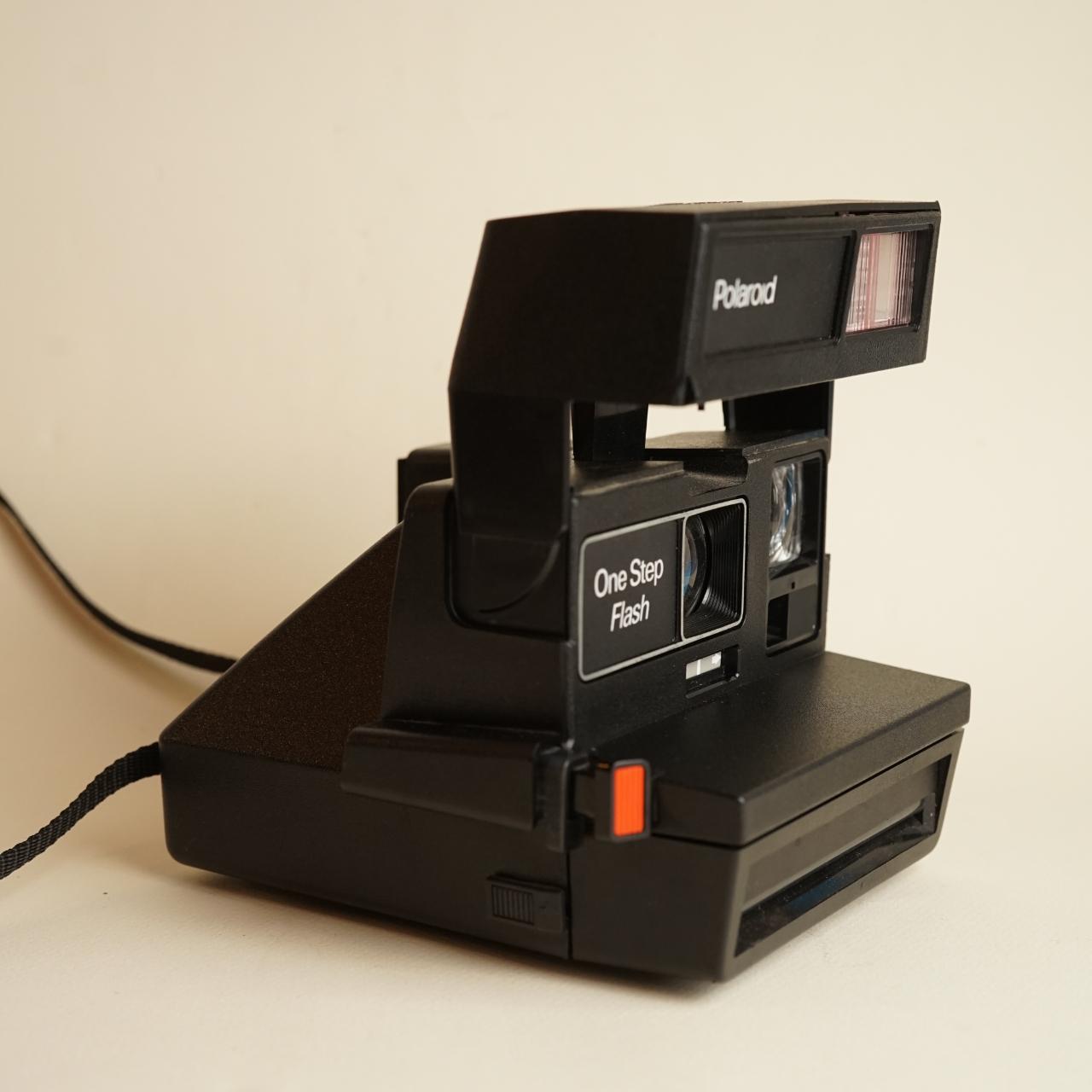 Polaroid One Step Flash Instant Camera | Tested & Working | Black