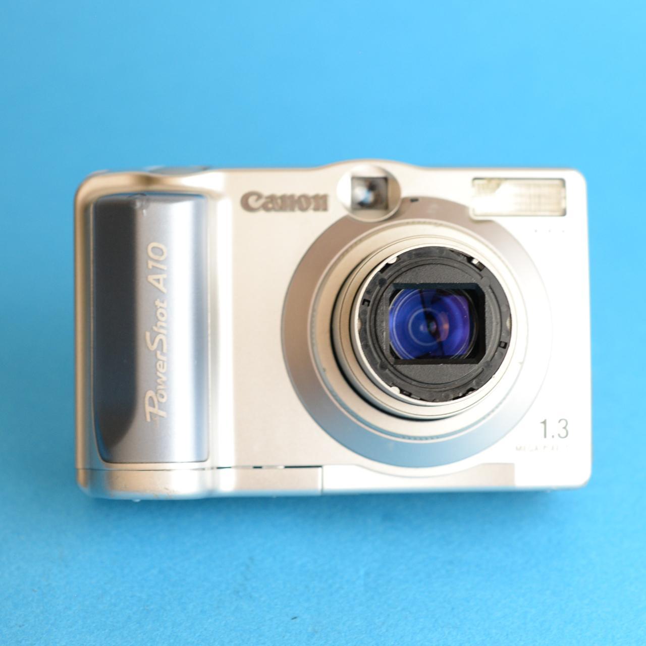 Canon PowerShot A10 | 1.3MP Digital Camera | Tested & Working | Silver