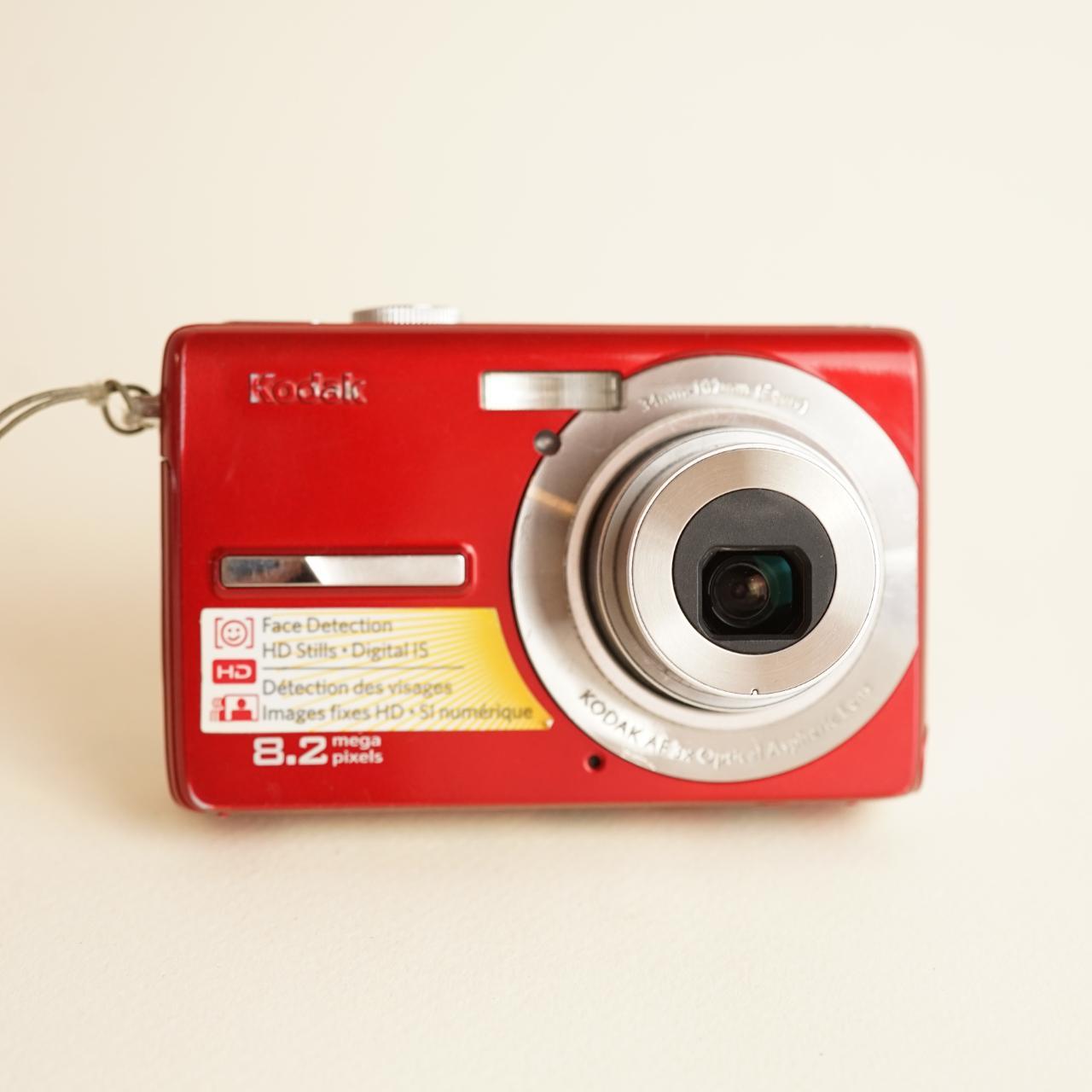 Kodak EasyShare M863 Digital Camera | 8.2MP | Tested & Working | Red